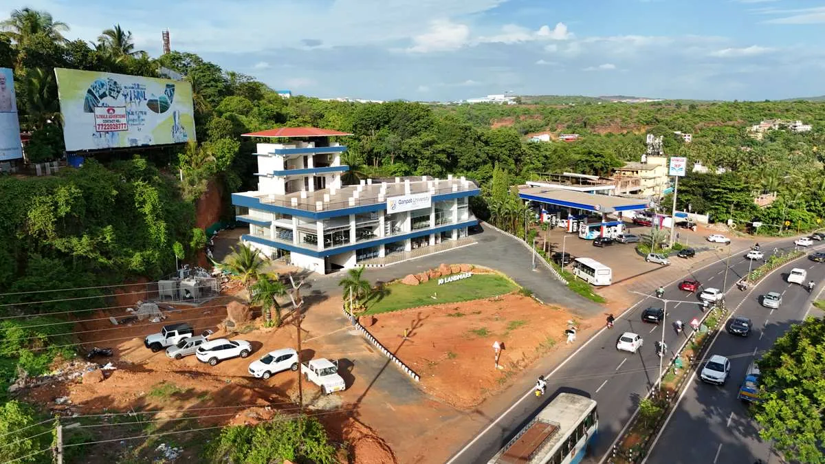 Ganpat University Goa Campus Aerial View