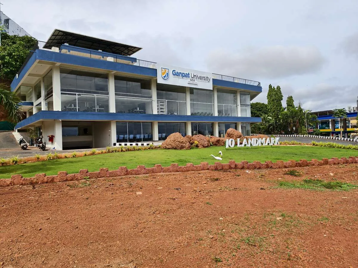 Ganpat University Goa Main Entrance